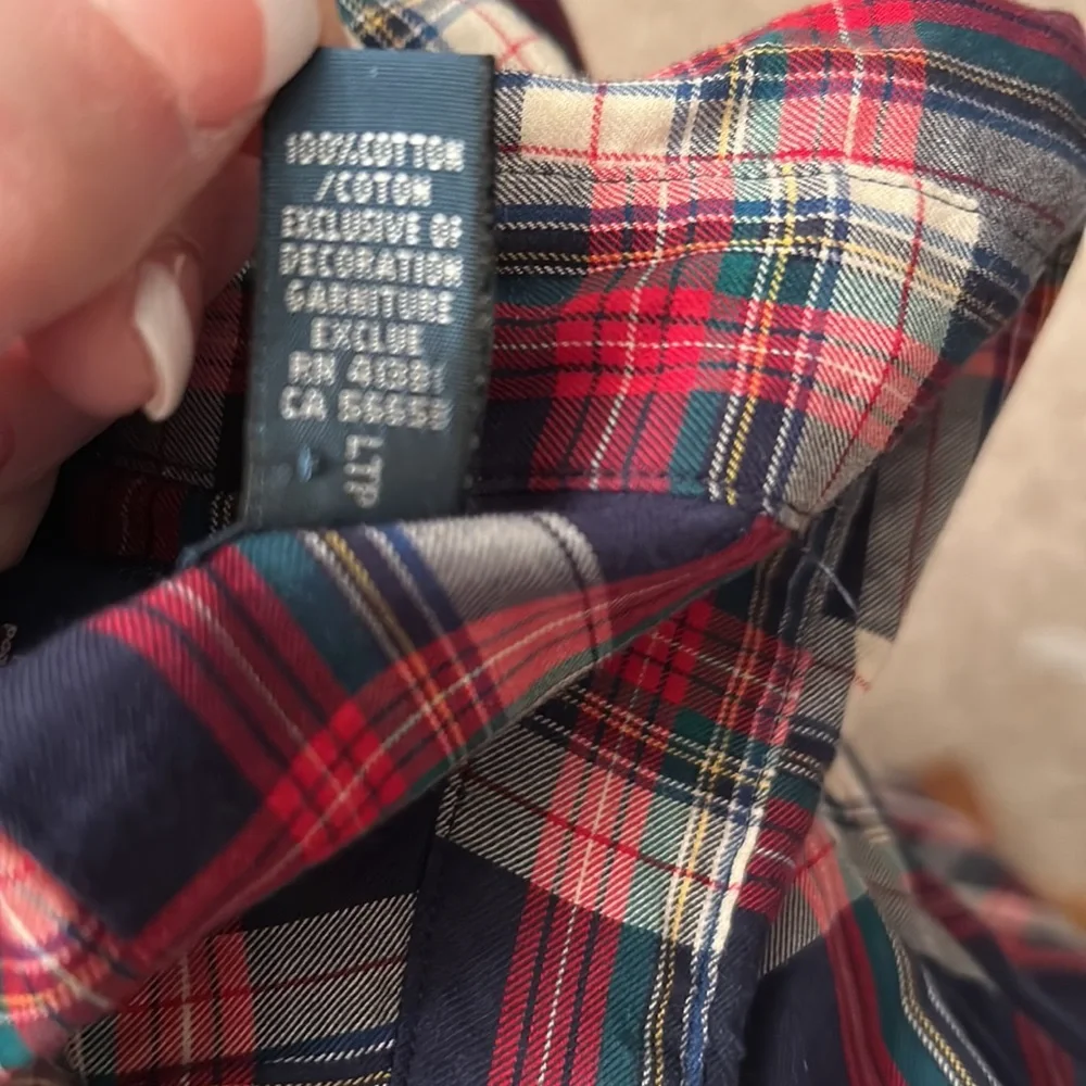 RALPH LAUREN🐎Button Down PLAID SHIRT Mens XL